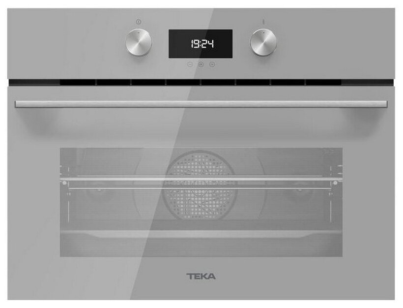 фото Духовой компактный шкаф Teka HLC 8400 Steam Grey - серый
