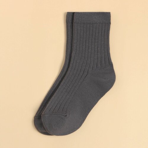 Носки Kaftan размер 24-26, серый носки kaftan размер 24 26 мультиколор белый