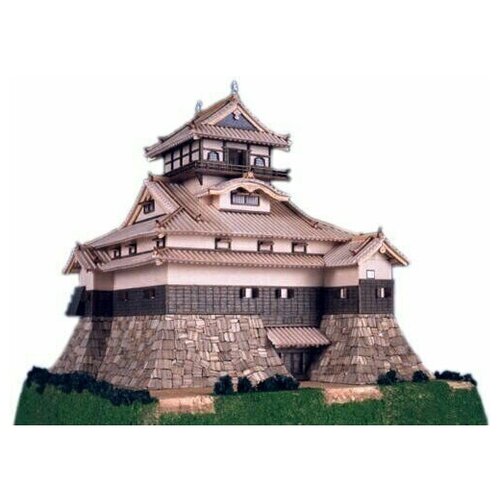 фото Сборная модель woody joe замок inuyama, масштаб 1:150, япония, wj35262