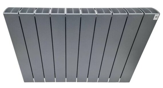 Радиатор Rifar SUPReMO 500 х10 секц НП прав (VR) Титан, биметаллический