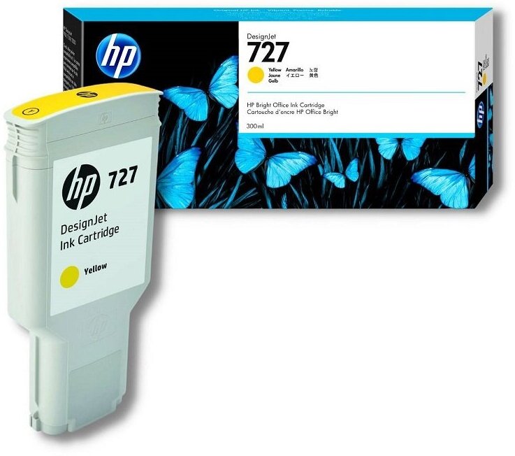 Картридж Hewlett-Packard F9J78A (HP 727) Yellow