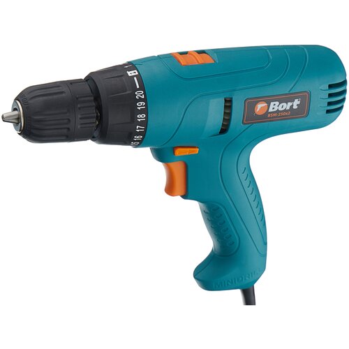 Дрель-шуруповерт Bort BSM-250x2 280 Вт без аккумулятора 556900₽