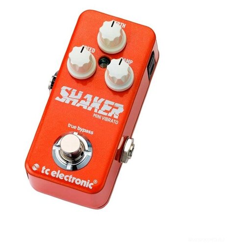 TC Electronic Педаль Shaker Mini Vibrato 1 шт. гитарная педаль эффектов примочка tc electronic shaker mini vibrato