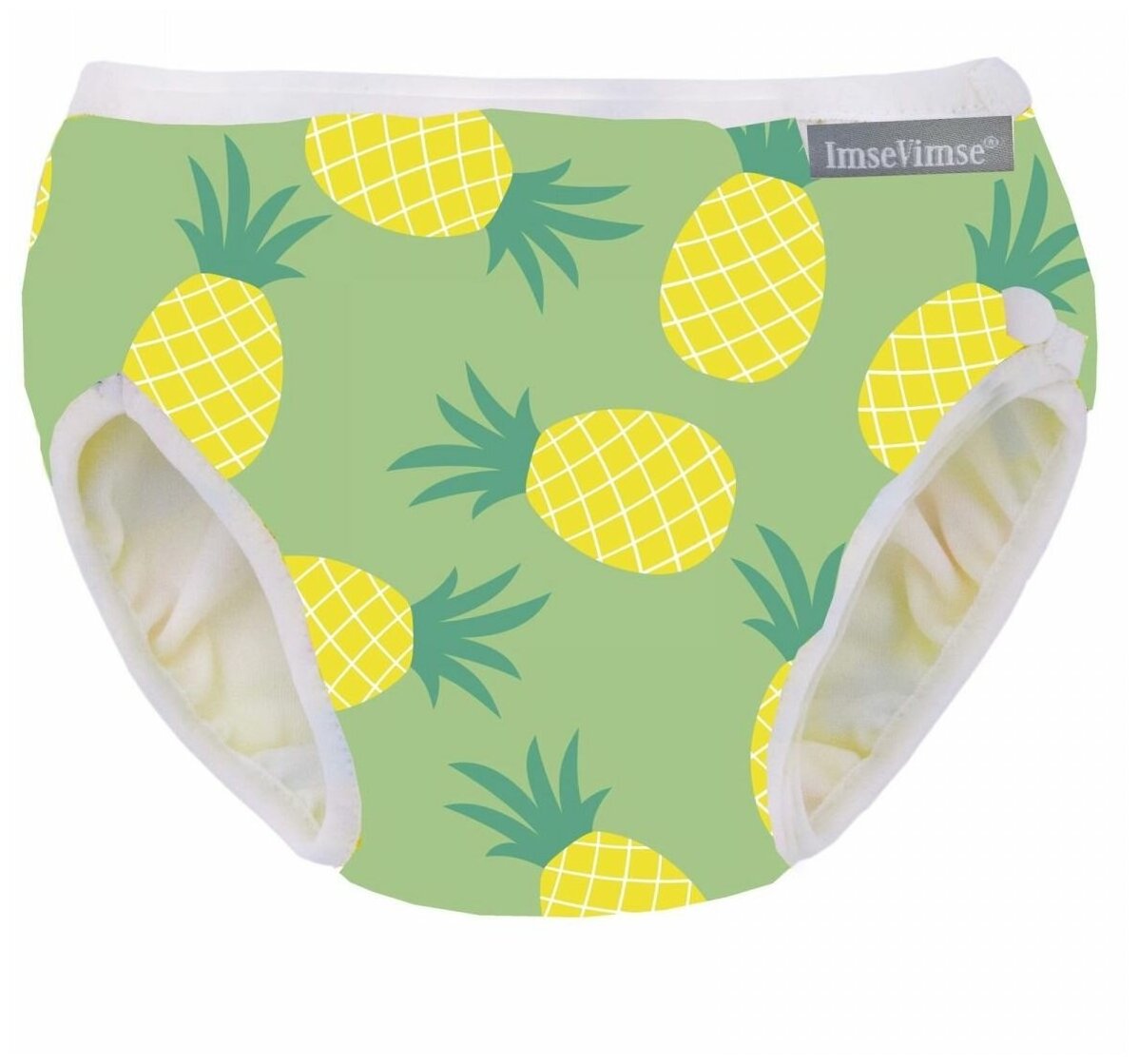 ImseVimse трусики Swim Diapers S (6-8 кг) 1 шт., Pineapple