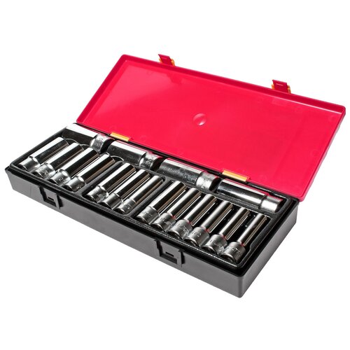 Набор торцевых головок JTC AUTO TOOLS JTC-K4172 17 шт. набор торцевых головок jtc auto tools j404b 4 шт