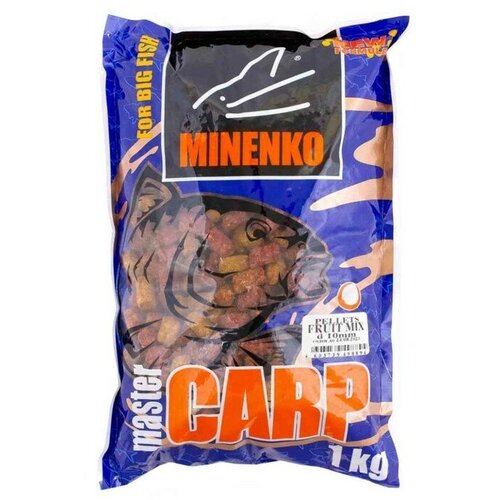 Пеллетс MINENKO Master Carp, Фруктовая смесь, 10 мм, 1 кг