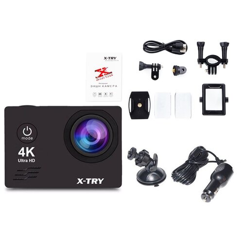 фото Экшн-камера x-try xtc171 neo autokit 4k wifi black