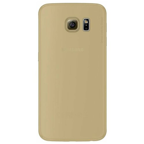 чехол deppa sky case и защитная пленка для samsung galaxy s6 коралловый 86039 Чехол Deppa Sky для Samsung Galaxy S6, золотой