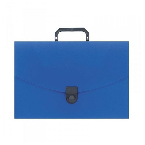 Attache Папка-портфель A4, пластик, 1 отделение 240 x 317 мм, синий