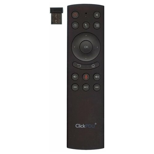 Пульт ДУ ClickPDU G20S, черный 2 универсальный пульт clickpdu g20s air mouse