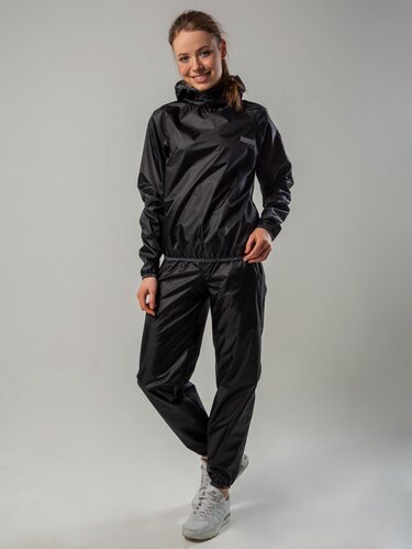 Изображение товара Костюм-сауна CroSSSport Кжпс-129, женский, черный, размер 46