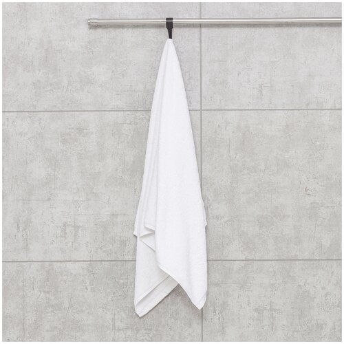 Махровое полотенце Sandal "люкс" 50*90 см, цвет - белый.