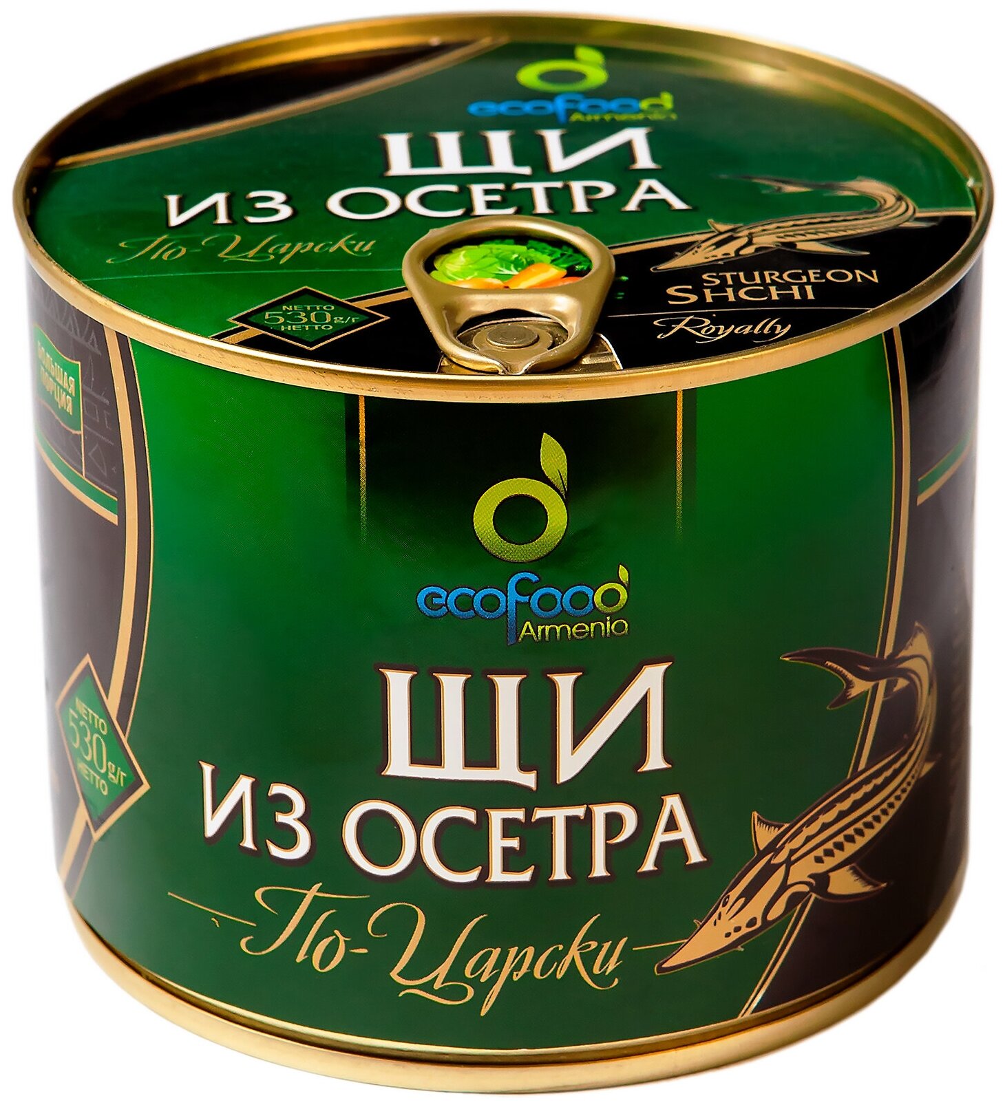 Щи из осетра по-царски, 530г ECOFOOD