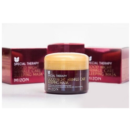 Ночная антивозрастная маска против морщин Mizon Good Night Wrinkle Care Sleeping Mask 75 мл