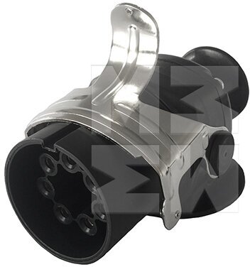 Штекер 7 полюсов EBS ISO 7638 пластиковый корпус винтовой зажим HCV Marshall M7344001