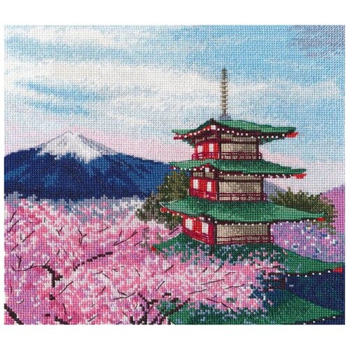 фото Набор для вышивания «пагода чурейто», 21x23 см, овен