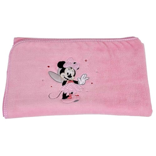 фото Плед polini disney baby минни маус 110х140 см розовый