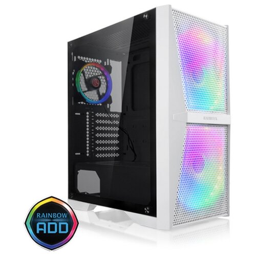 Корпус компьютерный Raijintek SILENOS MS PRO WHITE 0R20B00207, ATX; M-ATX; Mini-ITX, USB3.0x2, Type Cx1, HD Audiox1 корпус raijintek silenos ms pro white 0r20b00207