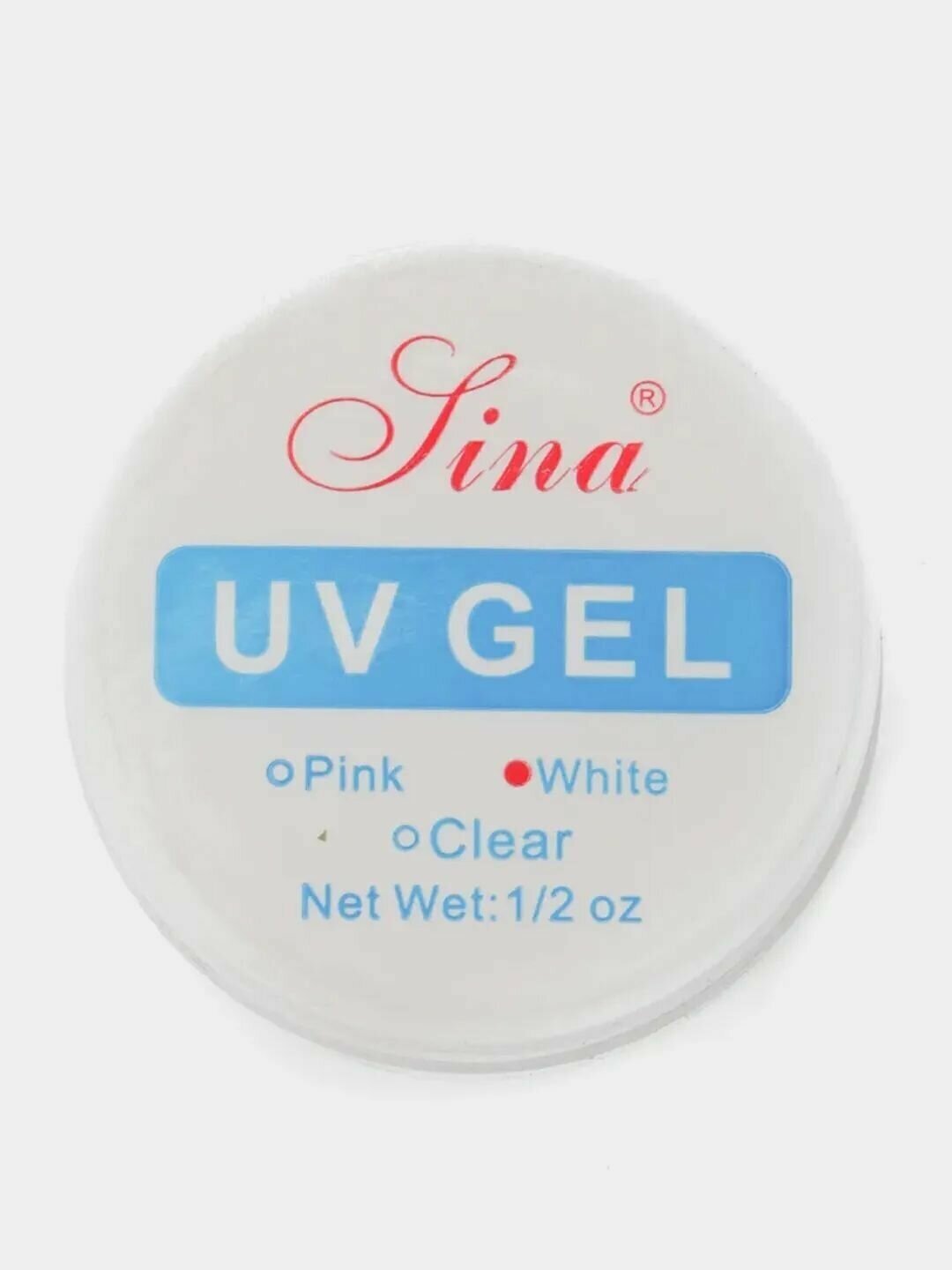 фото УФ-гель для наращивания ногтей Lina White