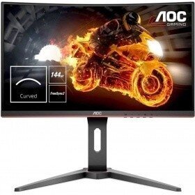 Монитор AOC 27" Gaming черный/красный - фотография № 14