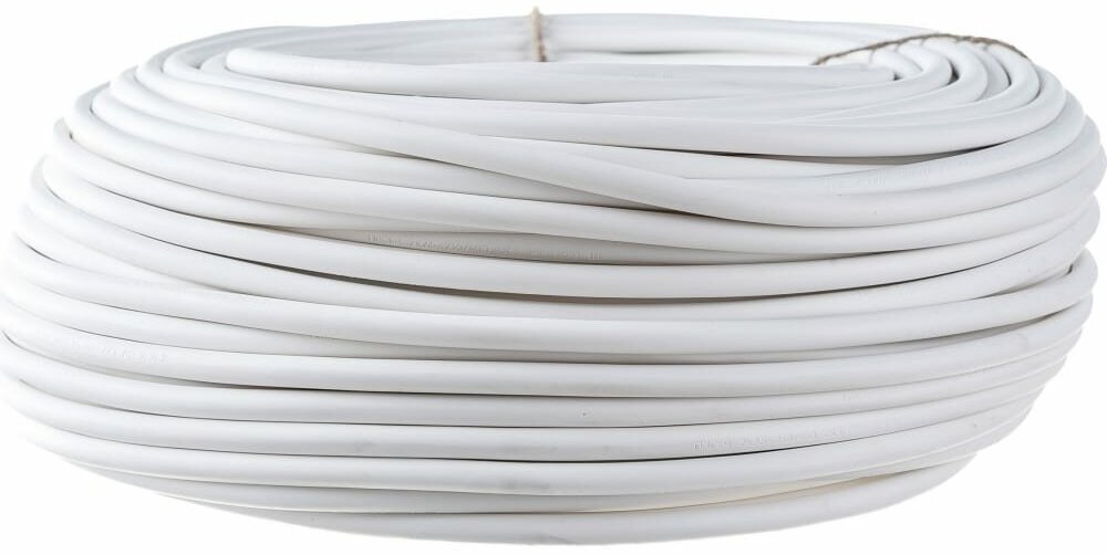 Провод силовой электрический ПуГВ 1х1,5 мм2, белый, медь, ГОСТ, 5 метров - фотография № 5