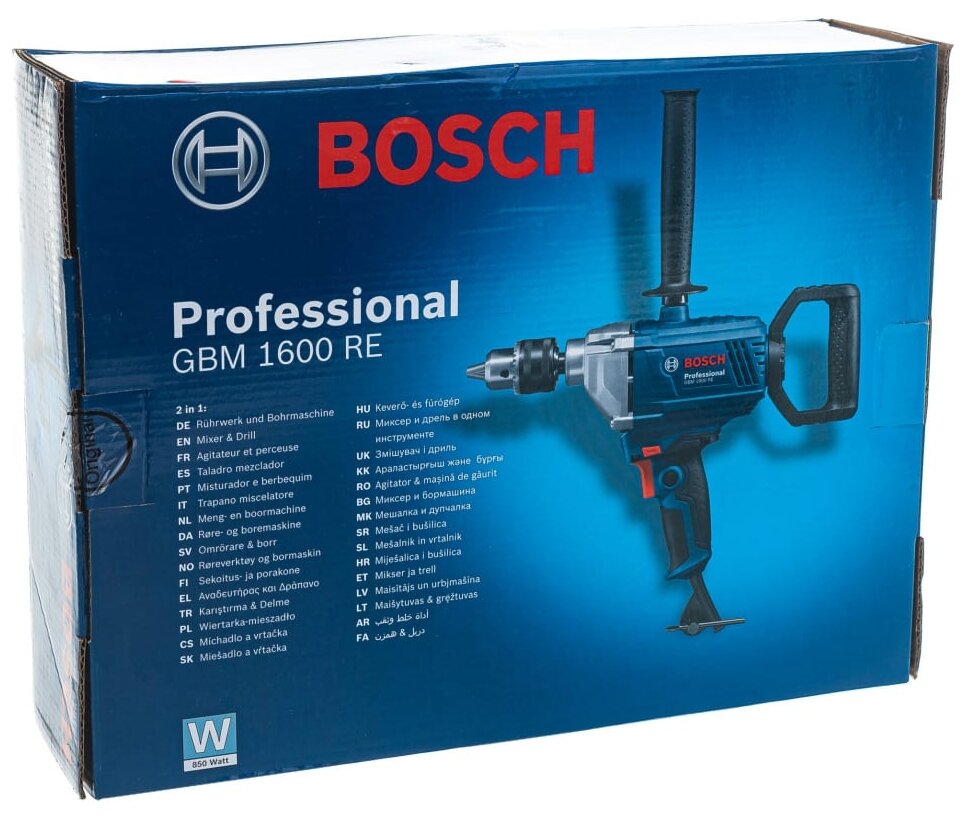 Дрель BOSCH PRO BOSCH GBM 1600 RE - фотография № 4