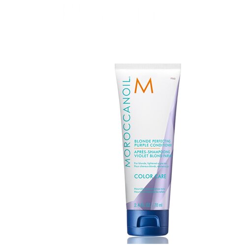 BLONDE PURPLE CONDITIONER оттеночный кондиционер Moroccanoil 70 мл тонирующий шампунь с фиолетовым пигментом moroccanoil blonde perfecting purple shampoo 200 мл