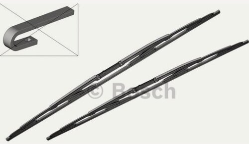 Изображение товара Щетка стеклоочистителя Bosch 539 Twin 650/500мм, каркасные, 3397001539