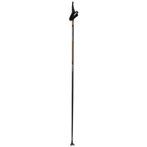 фото Лыжные палки swix quantum 7, 155 см, черный/оранжевый