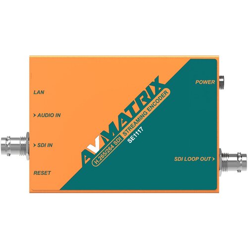 Энкодер AVMATRIX SE1117 H.265/264 SDI для стриминга