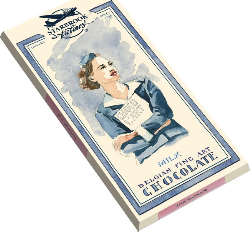 Шоколад Starbrook Airlines молочный, 100 г - фотография № 2