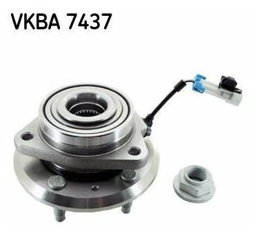 Ступица в сборе с подшипником, SKF VKBA7437