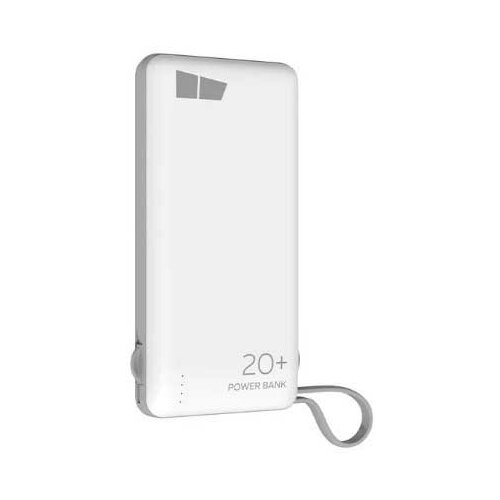 Внешний аккумулятор More choice PB42S-20 20000mAh Smart 2USB 21A White 1657₽