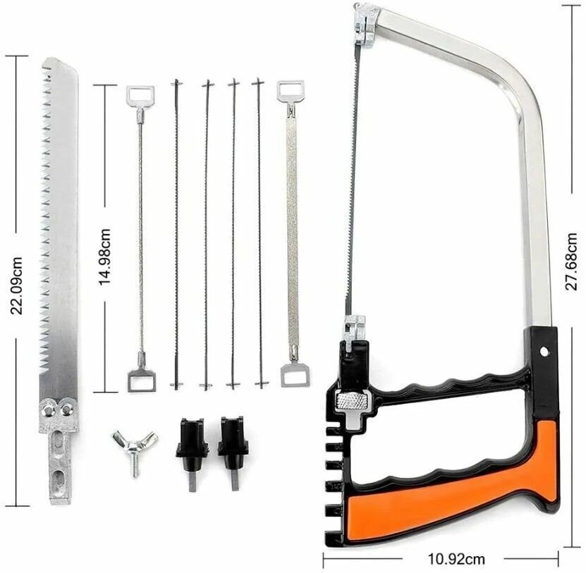 Универсальная мини волшебная ножовка 12 в 1 / Домашняя пила по дереву и металлу - фотография № 8