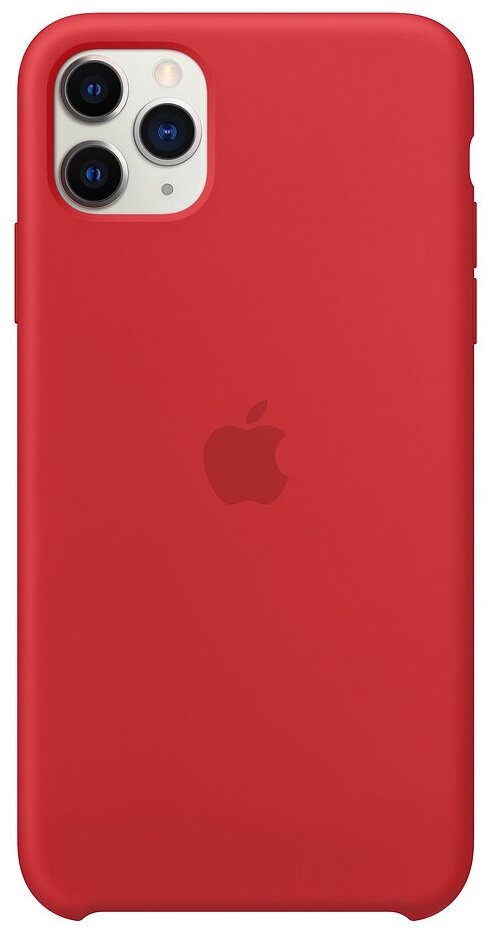 Чехол силиконовый Apple iPhone 11 Pro Max Silicone Case Red (Красный) MWYV2ZM/A