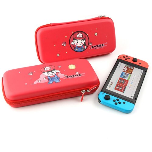Сумка - защитный чехол для Nintendo Switch и Nintendo Switch OLED Storage Case DOBE iTNS-1130 Мальчик кейс сумка nintendo switch oled model red blue console