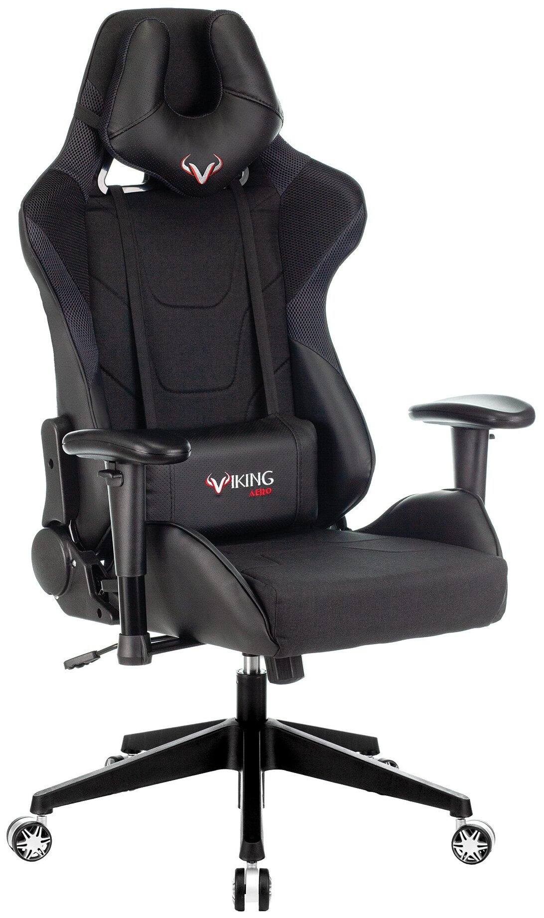 Кресло игровое Zombie VIKING 4 AERO BLACK 1197917