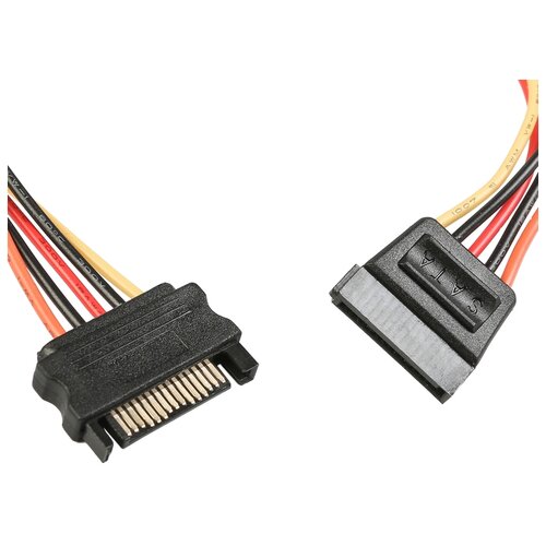 Удлинитель питания SATA 15pin(M)/15pin(F), 30см