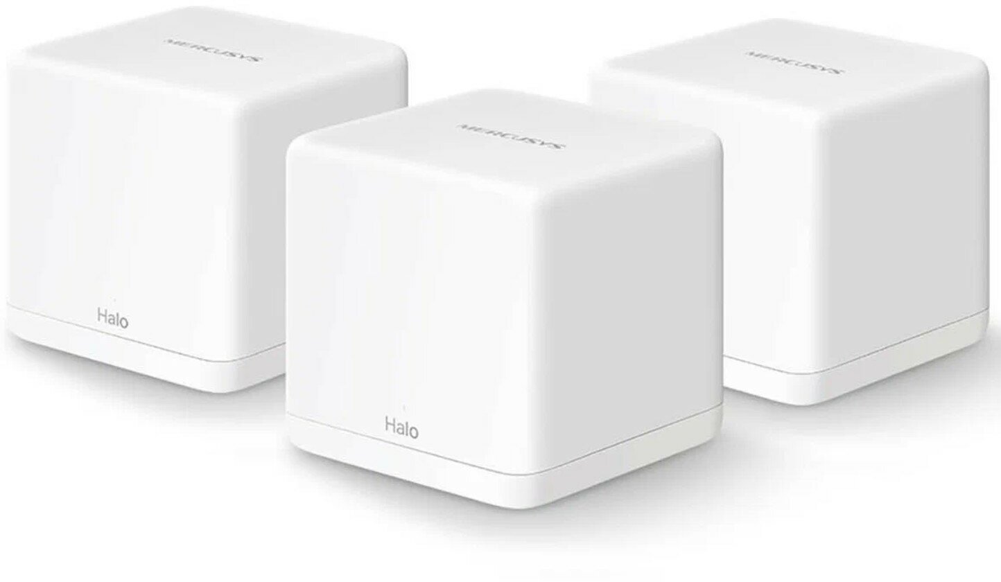 Wi-Fi Mesh система Mercusys Halo H30G (3-pack) AC1300 white