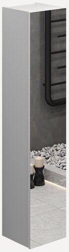 Изображение товара Шкаф-пенал зеркальный SanStar Универсальный для ванной комнаты, белый