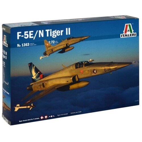 ITALERI Сборная модель истребитель F-5E / N Tiger II 1:72 (1363)