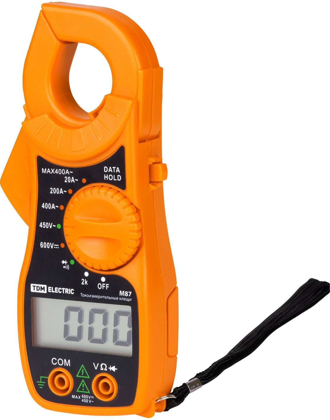 Изображение Токоизмерительные клещи Tdm Electric серия МастерЭлектрик М87 (компакт)