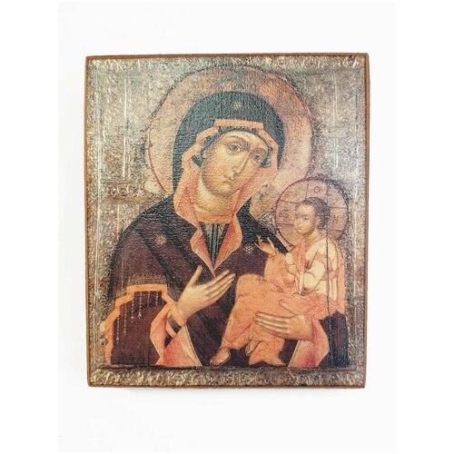 Икона Грузинская Божия Матерь, размер - 15x18 икона силуамская божия матерь размер 15x18