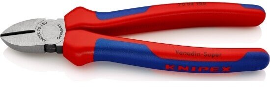 Бокорезы Knipex KN-7002180SB, 180 мм, двухкомпонентные рукоятки