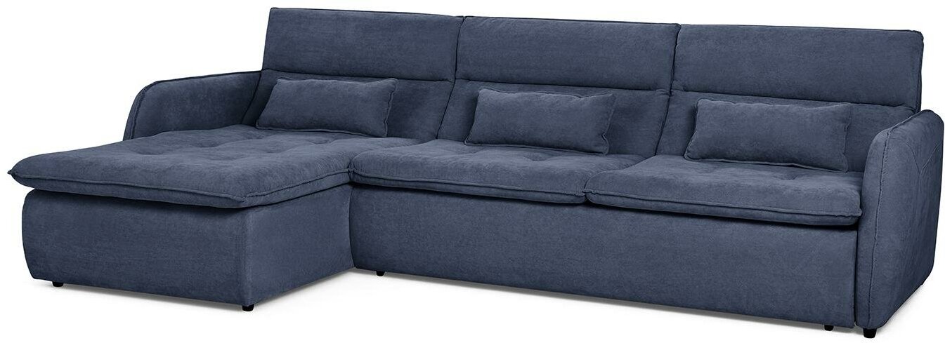 фото Угловой диван-кровать Hoff Ривьера, универсальный угол, цвет синий