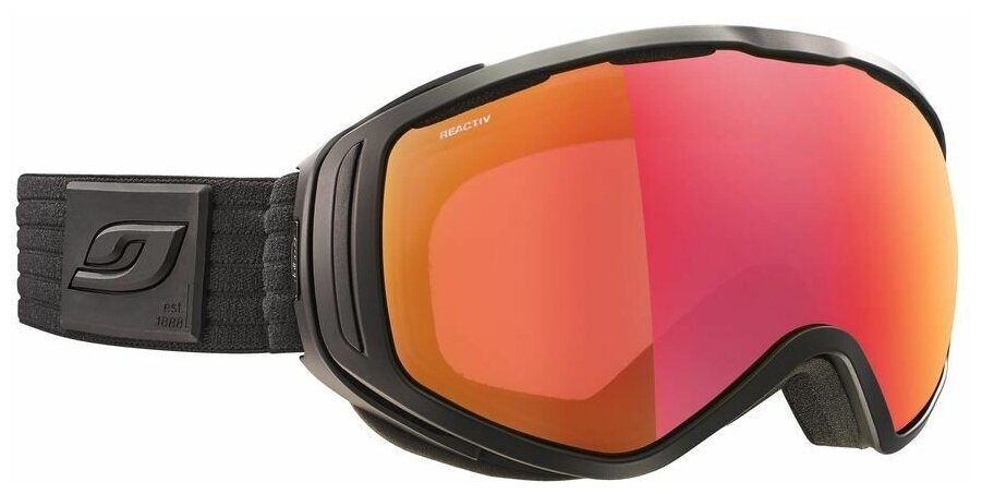 Очки горнолыжные Julbo 2022-23 Titan Otg Black/Reactiv 2-3 Glarecontrol Flash Red (US:XXL)