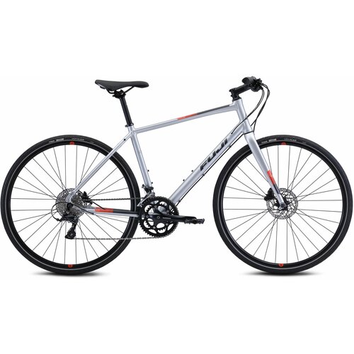 фото Городской велосипед fuji bikes absolute 1.3 серебряный/металлик 19"