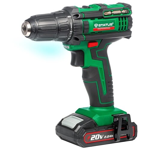 Аккумуляторная дрель-шуруповерт Status C20-2Li 07125501 756800₽
