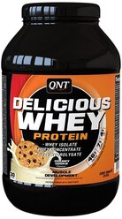 Протеин QNT Delicious Whey Protein (908 г) печенье и крем