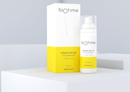 Biotime Sun protection spf50 - Солнцезащитный крем